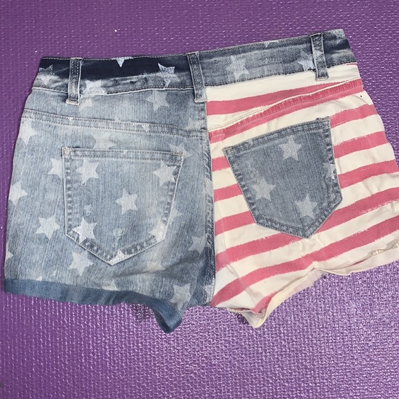denim shorts - Picture 2 of 2